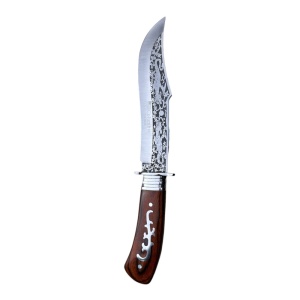 Cutit drumetie Columbia SABER, garda metalica, lama otel carbon, teaca inclusa - Img 2