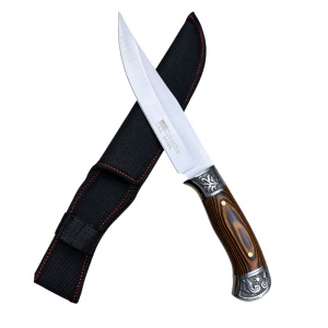 Cutit pentru drumetie Columbia SABER, lama 17 cm otel inoxidabil, teaca protectie inclusa - Img 1