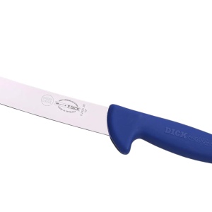 Cutit pentru feliat F.Dick ERGOGRIP, lama curbata si rigida 26 cm, 8.2425.26