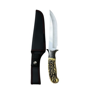 Cutit vanatoare Columbia SABER G45B, lama fixa otel inoxidabil, teaca inclusa - Img 3