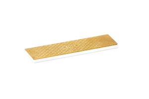 Placa portabila pentru ascutit cutite SHARPI, otel diamantat si ceramica 400/1000, husa din piele inclusa - Img 3