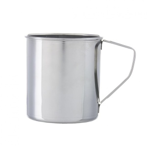 Cana inox 300 ml, 8 cm diametru, Vanora Home - Img 2