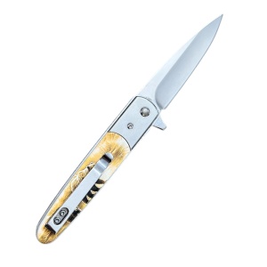 Cutit de buzunar manual GR136 KAVI ONE, lama 8 cm - Img 3