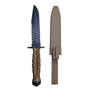 Cutit de vanatoare Extrema MK2.1, lama otel carbon, teaca protectie inclusa - Img 2