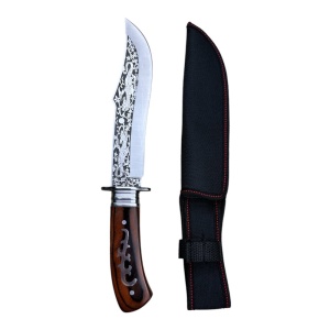 Cutit drumetie Columbia SABER, garda metalica, lama otel carbon, teaca inclusa - Img 3