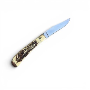 Cutit Grizzly, corn cerb, lama otel inox 6.5 cm, Kavi One - Img 4