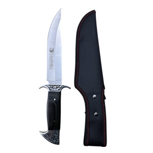 Cutit Hunter Columbia SABER G37, lama fixa otel inoxidabil, teaca protectie neagra - Img 3