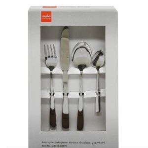 Set 24 tacamuri din inox, Malooki