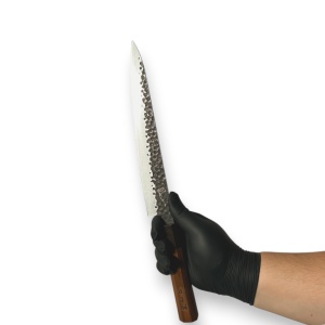 Set 9 cutite pentru bucatarie stil japonez, maner Wa-handle, Inox - Img 11