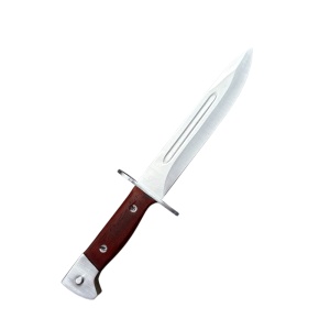Baioneta AK-47 CCCP, lama 17 cm, teaca imitatie piele - Img 2