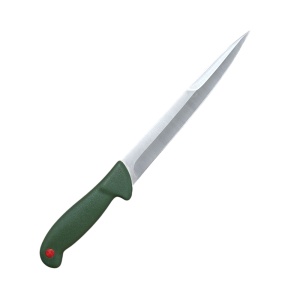 Cutit lama dreapta rigida 23 cm, varf cu dublu tais, Kavi One