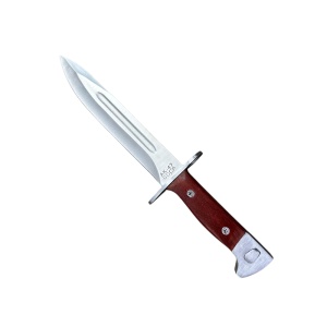 Baioneta AK-47 CCCP, lama 17 cm, teaca imitatie piele - Img 3