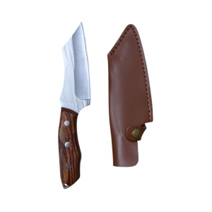 Cutit aventura full tang, lama 10 cm, teaca din piele, Ringen K