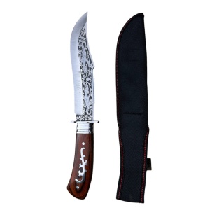 Cutit drumetie Columbia SABER, garda metalica, lama otel carbon, teaca inclusa - Img 4