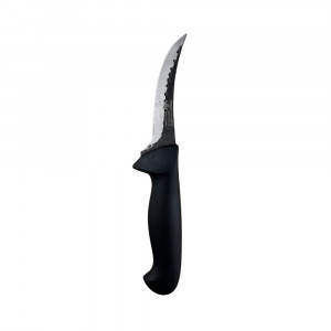 Cutit forjat din otel, lama rigida, RINGEN K, 27 cm, Negru