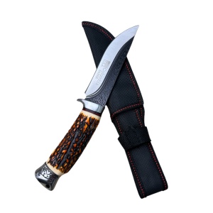 Cutit outdoor Columbia SABER, lama otel inoxidabil 12 cm, maner ergonomic os, teaca protectie inclusa