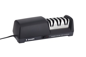 Dispozitiv electric de ascutit cutite cu diamant SHARPI, unghi fix 15 grade, 3 granulatii de ascutire 360/600/1000