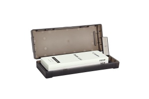 Piatra pentru ascutit Spash&Go SHARPI, 2 granulatii 240/1000, diamant pentru rectificare piatra inclus - Img 2