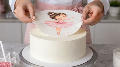 Kada postaviti jestivu sliku na tortu? Kompletan vodič za fondan, šlag, buttercream i ganache