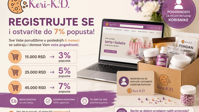 Popust za registrovane kupce