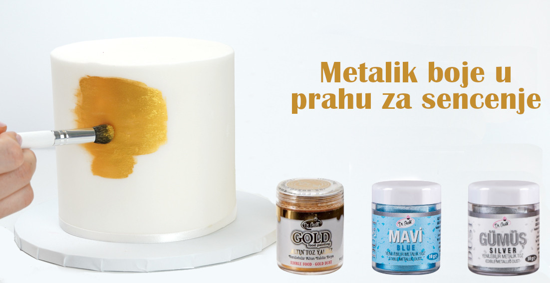 dr.Gusto metalik boje u prahu