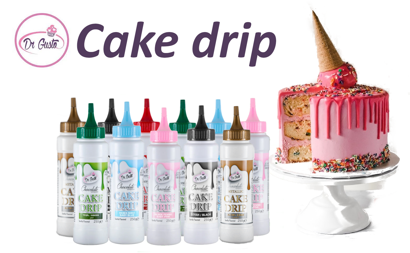 dr.Gusto Cake Drip