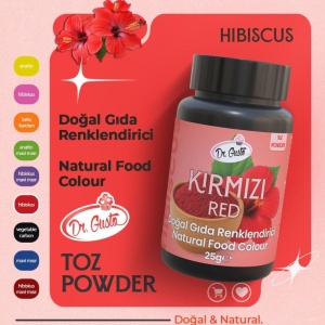 Dr. Gusto CRVENA prirodna prehrambena boja – 25g