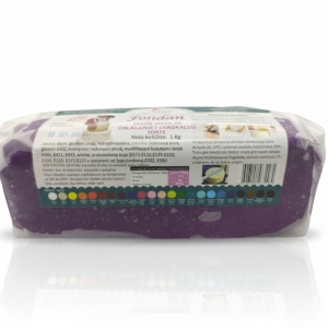 Fondan masa ljubicasta 1kg Lora sweet