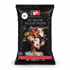 High Class Fo Dekor šećerna pasta BELA 1kg