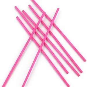 Plastični štapici za Cake Pops ROZI 50 kom.