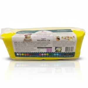 Fondan masa žuta 1kg Lora sweet