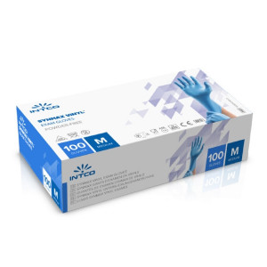 Rukavice nitrilne PLAVE velicina XL - 100 kom.