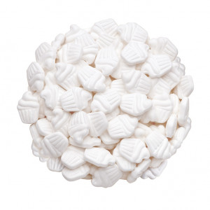 Perle CAPCAKE bele 50g