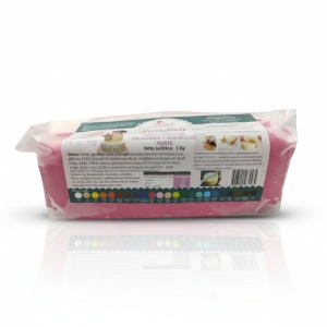 Fondan masa tamno roze 1kg Lora sweet