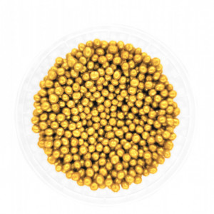 Dekorativne perle ZLATNE 3mm 50g