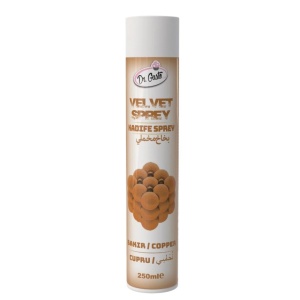 Dr. Gusto velvet sprej bakar 250ml – baršunasti copper sprej za dekoraciju torti i kolača