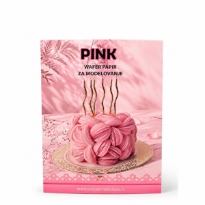 Pink wafer papir za modelovanje 10 kom