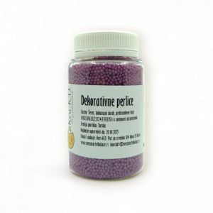Dekorativne perlice - LJUBICASTE 100g - Img 2