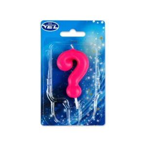 Rođendanska svećica ROZE – znak ?