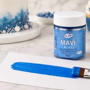 Dr.Gusto metalik PLAVA boja u prahu 10g - Img 2