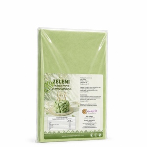 Zeleni wafer papir za modelovanje 10 kom