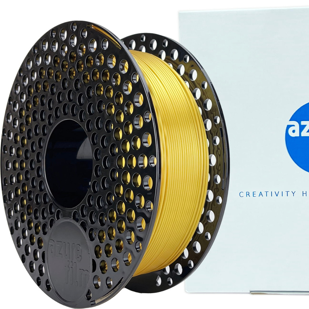 Filament 1.75 mm AzureFilm PLA Silk Gold 1kg