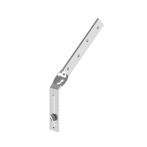 Piesă prindere căprior răsucită - Zinc