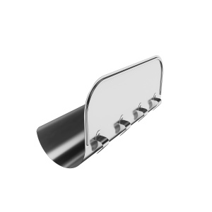 Piesă preaplin 180° - Zinc