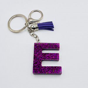 Breloc personalizat hand-made din rasina epoxidica Let's Sparkle!