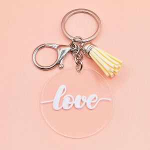 Breloc Love minimalist