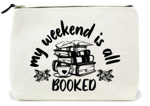 Mini tote bag My Weekend Is All Booked