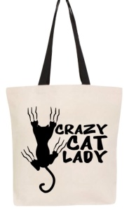 Tote bag Crazy Cat Lady
