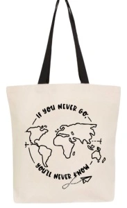 Tote bag If You Never Go