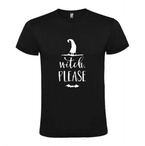 Tricou femei Witch Please negru